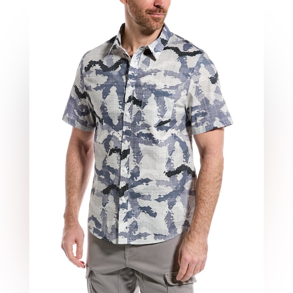 OPB Original Paperbacks Hunter Woven Shirt Size Small